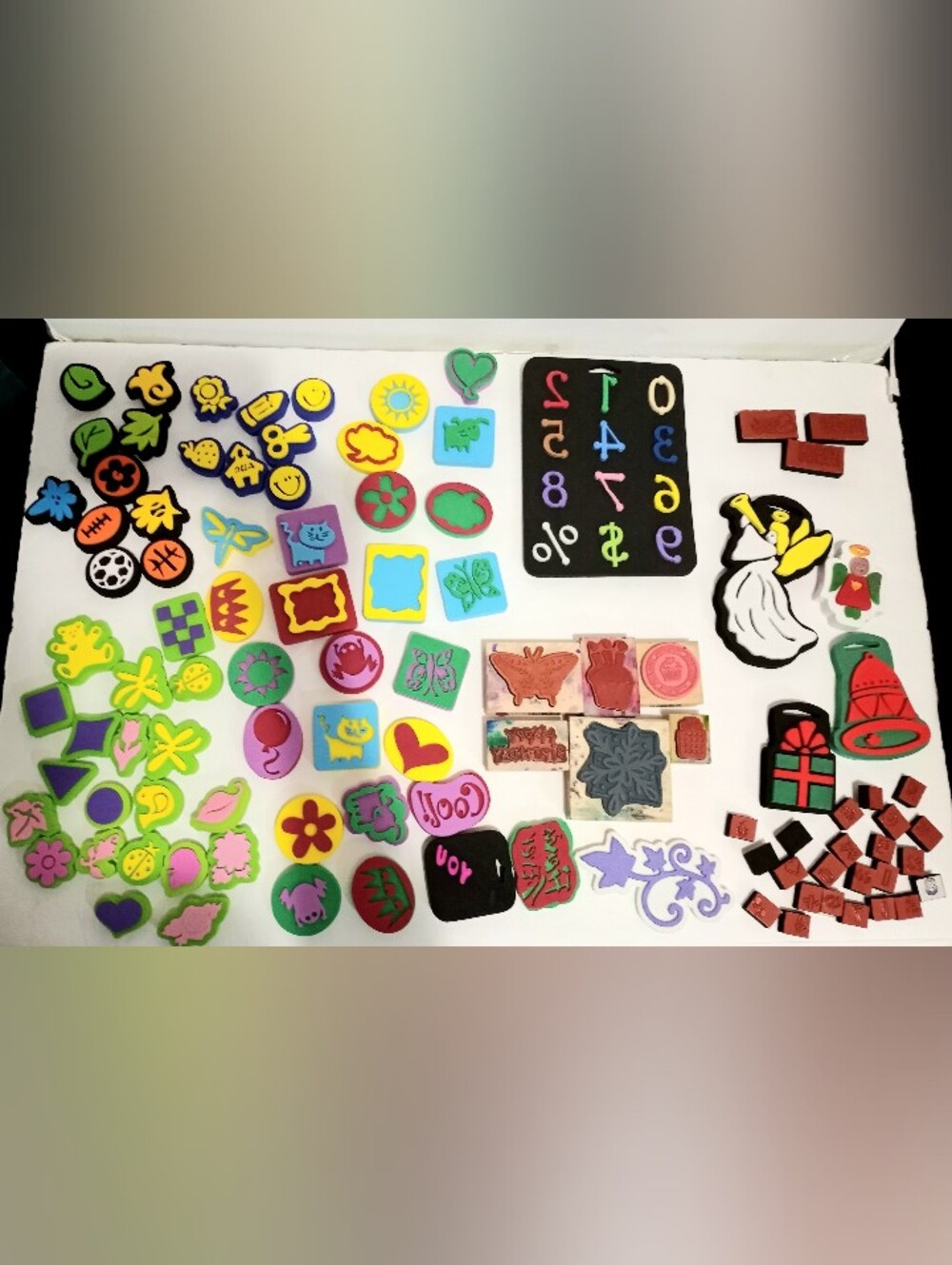 Foam And Rubber Stamp Lot